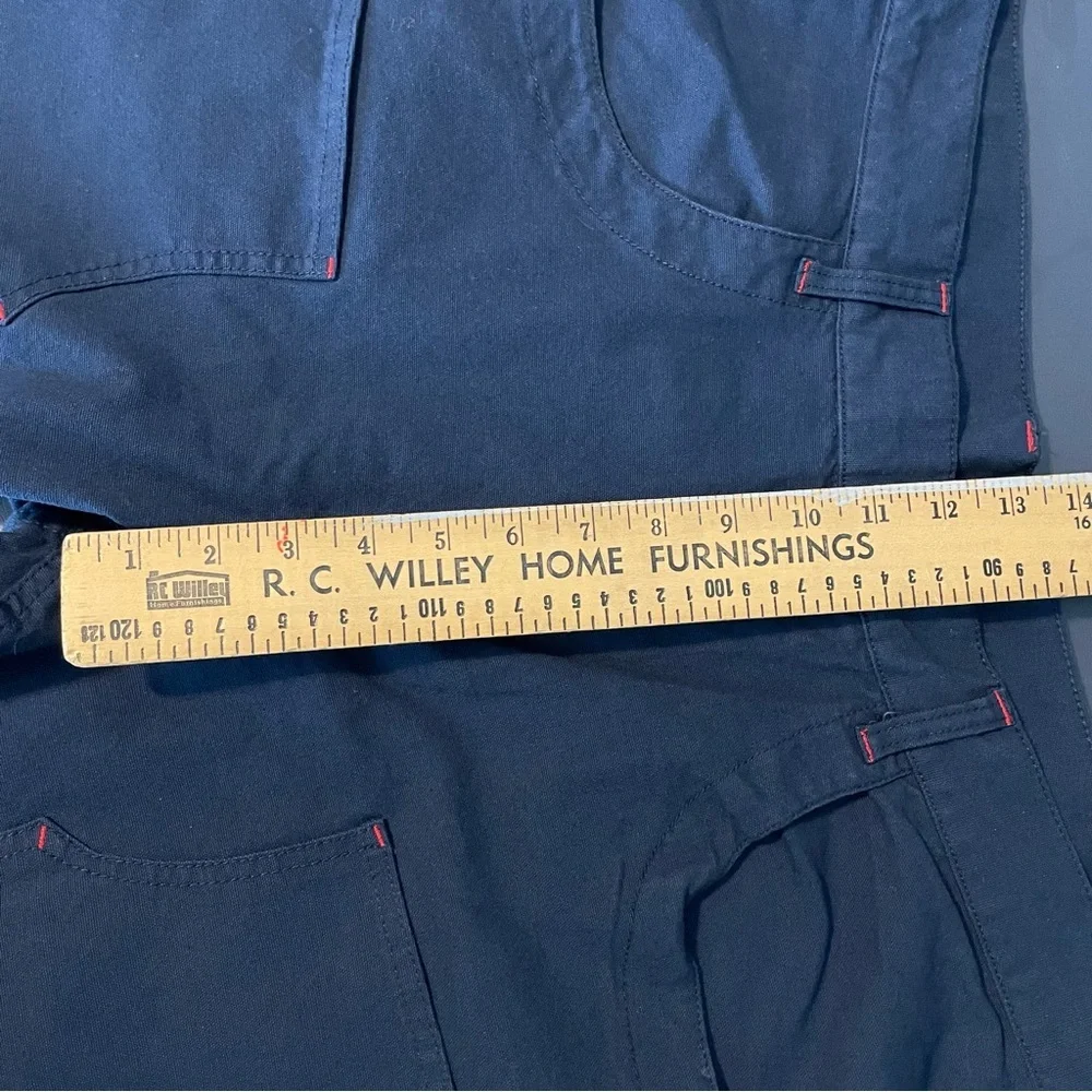 KAVU Klondike Double Knee Pants Blue Outdoor Canvas Cotton Work NWT Mens 40x32